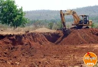 सिमूनतला येथील महादेव मंदिराजवळ असलेल्या मुरूम खदानाची अवैद्य उत्खनन करणाऱ्या संबंधित ठेकेदाराची चौकशी करून कारवाई करा.. ; रॉयल्टी 200 ब्रासची मात्र उत्खनन 1000 ब्रासची.. !! सिमूनतला, शमनगर, नेताजी नगर, घोट, पेटतळा, मंजेगाव, ठाकूर नगर, येथील ग्रामस्थांची मागणी..